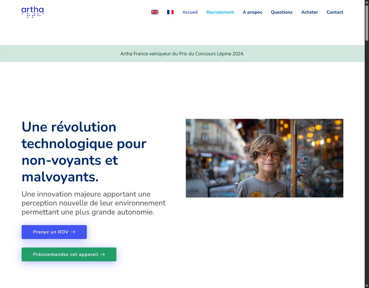 Artha France : ancienne version archivée le 13 janvier 2025