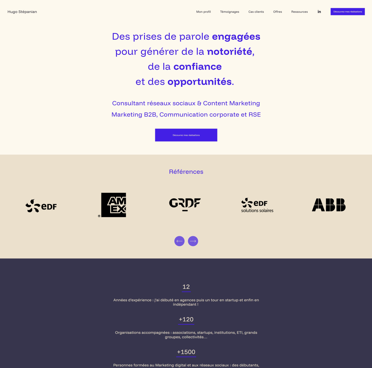 Ancien site · septembre 2026 : hugo